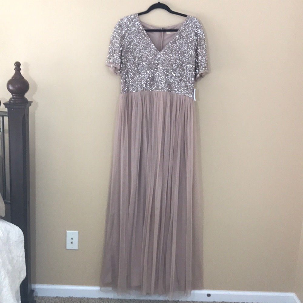 Maya Deluxe Blush Maxi Dress